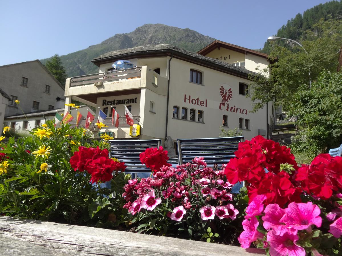 Hotel-Restaurant Grina Simplon エクステリア 写真