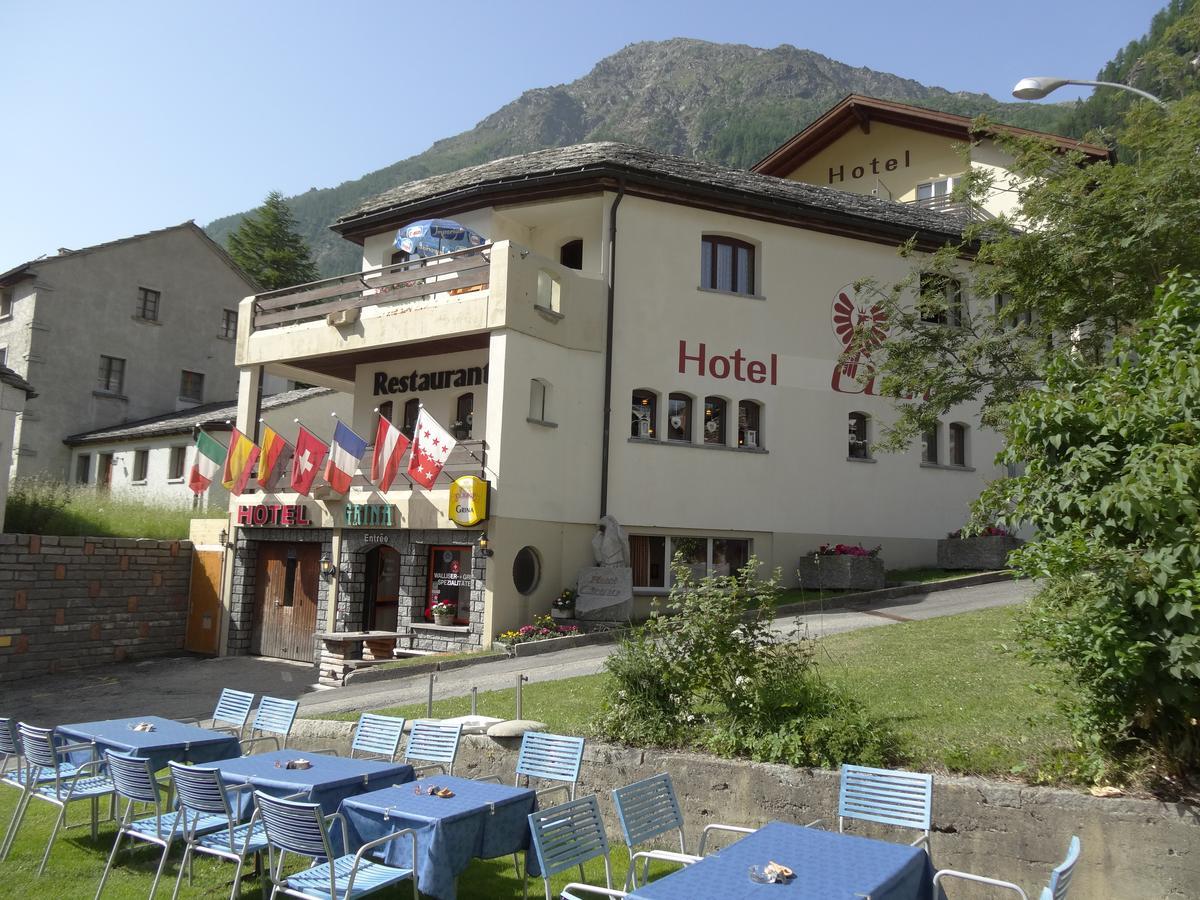 Hotel-Restaurant Grina Simplon エクステリア 写真